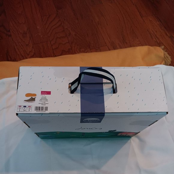 Joules Rainwell Green Leopard Ankle Rain Boots - Picture 7 of 8